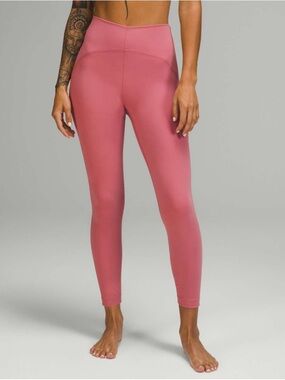 Lululemon InStill High Rise Leggings 25” Brier Rose Size 4